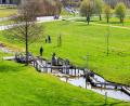 Bild: Heinz Hofmann/Stadt Marktredwitz/exb
Der Spielplatz im Auenpark in Marktredwitz wird sich verändern.