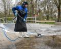 Bild: Petra Hartl
Die Vorbereitungen zur Hockermühlbad-Öffnung laufen.