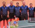 Bild: Hederer
Den Tischtennisspielern der DJK Weiden ist der Aufstieg in die Landesliga gelungen: (Von links) Frantisek Cervenka, Gökhan Poyraz, Dimitrij Asmus, Eduard Pesek, Vitalij Irschewski, Werner Riedl und Werner Hederer.