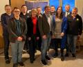 Bild: döh
Einen neuen Vorstand wählt der CSU-Ortsverband Freihung (von links): Hermann Lühr, Stefan Wisneth, Thomas Köhler, Erika Urban, Volker Göbel, Vorsitzender Christian Lautenschlager, Stefan Blind, Franziska Urban, Landtagsabgeordneter Harald Schwartz und Jürgen Grundler.