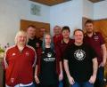 Bild: jsa
Überwiegend bekannte Gesichter bilden die Führungsriege des Kulmainer 1.-FC-Nürnberg-Fanclubs um Vorsitzenden Rainer Bayer (Dritter von rechts).