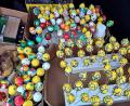 Bild: R. Kreuzer
200 Eier bemalen geht auch noch nach dem Osterfest. Die Kinder der Brandweihersiedler sorgten schon mal für das nächste Jahr vor.