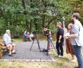 Bild: Netzwerk Inklusion/exb
Auch am Paulusbrunner Friedhof wurde gedreht.
