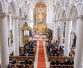 Bild: Scharl
Die Kunstformen im Inneren der Pfarrkirche St. Georg werden in der Festschrift hervorgehoben.