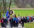 Bild: fvo
Friedenssternwallfahrt von Waldthurn zum Fahrenberg.