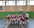 Bild: Luley/exb
Das Meisterteam der HSG Nabburg/Schwarzenfeld mit Trainer bernd Eckl. (rechts).