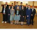 Bild: adj
Drei Mädchen und acht Buben feierten mit Pfarrer Ulrich Gruber die Konfirmation in der Martin-Luther-Kirche.