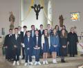 Bild: hme
Die Konfirmierten von Etzenricht, Rothenstadt und Wernberg-Köblitz mir Pfarrerin Gabi Landgraf (links) und Religionspädagogin Gabi Mehlhan (rechts)