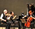 Bild: stg
Weltklasse-Geiger Gidon Kremer servierte den Zuhörern gemeinsam mit Cellistin Giedré Dirvanauskaité und dem jungen lettischen Pianisten Georgijs Osokins ein hochklassiges Programm