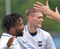 Bild: Büttner, Gerhard
Der FC Vorbach hofft in Haidenaab auch auf die Torjägerqualitäten von Sopuruchukwu Eleazu .