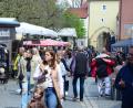Bild: Kunz
Der Jubilatemarkt war gut besucht.