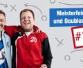 Bild: Christian Gold; Marina Gube
Tracer (der mit dem Schnauzer) und Faktenschecki gratulieren allen Meistermannschaften und Pokalsiegern recht herzlich und wünschen ihnen eine gute Heimreise.