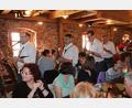 Bild: pi
Die "Sax-Brothers" halten Einzug in den "Schafferhof".