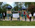 Bild: exb
Das Jugendrotkreuz Mitterteich mit ihren Siegervorschlag „Kinderhaus Weltentdecker“ beim Namenswettbewerb für das neue BRK-Kinderhaus Tirschenreuth. Das Bild wurde während der Coronazeit aufgenommen.