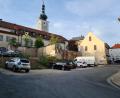 Bild: sne
Die Umbauarbeiten an der Reinwaldstraße laufen bereits. Hier soll ein Pressath einen Stadtplatz mit Bücherei bekommen.