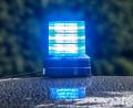 Symbolbild: Armin Weigel/dpa
Die Polizei muss einen Unfall aufnehmen, an dem ein Müllfahrzeug beteiligt ist.