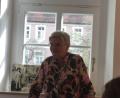 Bild: Georg Pilhofer/exb
Zeitzeugin Martha Bayer im Johann-Flierl-Museum