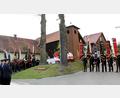 Bild: Josef Böhm
Den Festgottesdienst zu Ehren des heiligen Florian in der Dorfmitte von Nottersdorf zelebrierte Pater Savari.