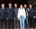 Bild: pi
Mit Johanna Bauer (Dritte von rechts) und Andreas Gleißner (Zweiter von rechts) ist die Führungsriege der Feuerwehr wieder komplett.