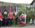 Bild: bnr
Pfarrer Hans Spitzhirn feierte den Festgottesdienst zum Florianstag und erteilte der neuen Tragkraftspritze der Feuerwehr Atzenhof den kirchlichen Segen.