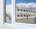 Archivbild: Gabi Schönberger
Die Containerstadt in Neustadt/WN. Der Landkreis sucht seit längerem neue mögliche Unterkünfte für Flüchtlinge. Doch die Gemeinden haben keine Kapazitäten.