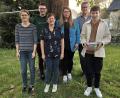 Bild: Schützenverein Groschlattengrün/exb
Die Preisträger des Sauschießens der Schützen in Groschlattengrün, von links Nina Fuchs, Alexander Hein, Birgit Wohlrab, Lisa Busch und Wolfgang Wohlrab vom Schützenmeisteramt sowie Elias Ott.