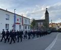 Bild: aub
Zahlreiche Ehrengäste schritten beim Florianstag in Nabburg den Fahnenabordnungen und Kameraden umliegender Feuerwehren voran.