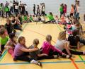 Bild: Welnhofer/exb
Wer möchte in der Tanzgarde mitmachen? Interessenten können gerne mal beim Training vorbeischauen.
