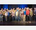 Bild: elg
Die Jubilare des Deutschen Alpenvereins in Sulzbach-Rosenberg mit Landrat Richard Reisinger und Bürgermeister Michael Göth.