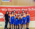 Bild: Linus Marchl/exb
Die Meister der Herzen: Das Basketball-Team des Johann-Andreas-Schmeller-Gymnasiums Nabburg kämpfte bis zum Schluss um jeden Punkt.