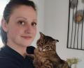 Bild: Andrea Mailbeck/exb 
"Man sieht deutlich, wie krank er ist", sagt Laura Mailbeck über ihren Kater Timmy, der vermutlich vergiftet wurde.