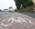 Archivbild: Gabi Schönberger
Der Radweg in der Mooslohstraße. Über seinen Zustand klagen manche Radfahrer.
