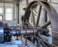 Bild: Porzellanikon Selb/Andreas Gießler
Auch im Museumsbetrieb rattert die Dampfmaschine im Porzellanikon Selb.