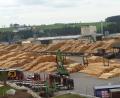 Bild: lue
2,2 Millionen Festmeter Holz verarbeitet die Ziegler-Group im Jahr an ihrem Hauptstandort in Betzenmühle bei Plößberg. Ein Blick auf das Sägewerk-Gelände.