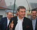 Bild: gsp
Ministerpräsident Markus Söder war schon wieder auf Wahlkampftour in der Region Amberg-Sulzbach – diesmal in Kirchenreinbach.