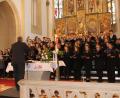 Bild: pi
Der Universitätschor Regensburg begeistert mit seinem Programm "Romanik a cappella".