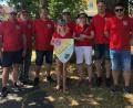 Archivbild: flt
Seinen letzten Auftritt hatte der Verein beim Festzug der Plößberger Feuerwehr im Jahr 2019.