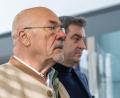Bild: Peter Kneffel/dpa
Markus Söder (rechts) und Wolfram Hatz, Präsident der Vereinigung der Bayerischen Wirtschaft.
