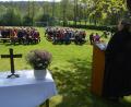 Bild: jr
Gut besucht war an Christi Himmelfahrt der Freiluftgottesdienst der evangelischen Stiftlandgemeinden in Königshütte. Mit dabei war Pfarrerin Dr. Stefanie Schön.