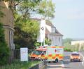 Bild: brü
In Amberg proben Polizei, Feuerwehr und Rettungsdienst den Ernstfall. Schauplatz ist das abgeschirmte Gelände der Leopoldkaserne.