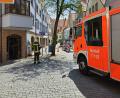 Bild: Jessica Fechner
Ein technischer Defekt an einem CO2-Messgerät führte am Samstag zu einem Einsatz von Feuerwehr und THW in der Türlgasse.
