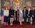 Bild: Werner Gentzwein/exb
Das Fest der Konfirmation feierten vier Jugendliche in der evangelischen Kirche. Das Bild zeigt (von links) Tanja Hoyer, Celine Sennewald, Roland Willecke, Melina Piehler, Pfarrerin Heidi Gentzwein, Edeltraud Ziegler, Klaudia Möller, David Harmsen und Markus Mucha.
