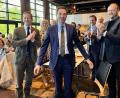 Bild: Eichl
Stephan Oetzinger (Mitte) bleibt CSU-Kreisvorsitzender: Die 205 Delegierten aus dem Landkreis bestätigen ihn mit 96,5 Prozent der Stimmen im Amt.
