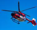 Bild: Stefan Sauer
Ein Rettungshubschrauber brachte einen schwerverletzen 26-Jährigen in eine Klinik.