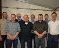 Bild: fdl
Einen neuen Vorstand wählt die Jagdgenossenschaft Ehenfeld (von links): die Jagdpächter Martin Methe und Markus Bauer, Zweiter Vorsitzender Bernhard Reich, Erster Vorsitzender Christian Meier, das verabschiedete Vorstandsmitglied Richard Falk, Beisitzer Christian Kummer, Schriftführer und Kassier Johannes Falk und Bürgermeister Hermann Falk.