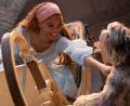 Bild: Giles Keyte/Disney/dpa
Halle Bailey als Ariel in einer Szene des Films "Arielle, die Meerjungfrau".