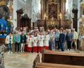 Bild: soj
Die Teilnehmer der Pfarrwallfahrt in der Klosterkirche Speinshart.