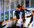 Bild: Pavel Golovkin/AP
Frederik Tiffels (l) schoss Deutschland ins WM-Finale.