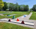 Bild: buc
Die Minigolfanlage am Atzmannsee ist bereit.