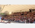 Bild: stg
Rund 1000 Interessierte waren zum Theaterfest auf die Luisenburg gekommen